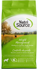 NutriSource Weight Management Dry Dog Food Chicken 4 lb 073893212584