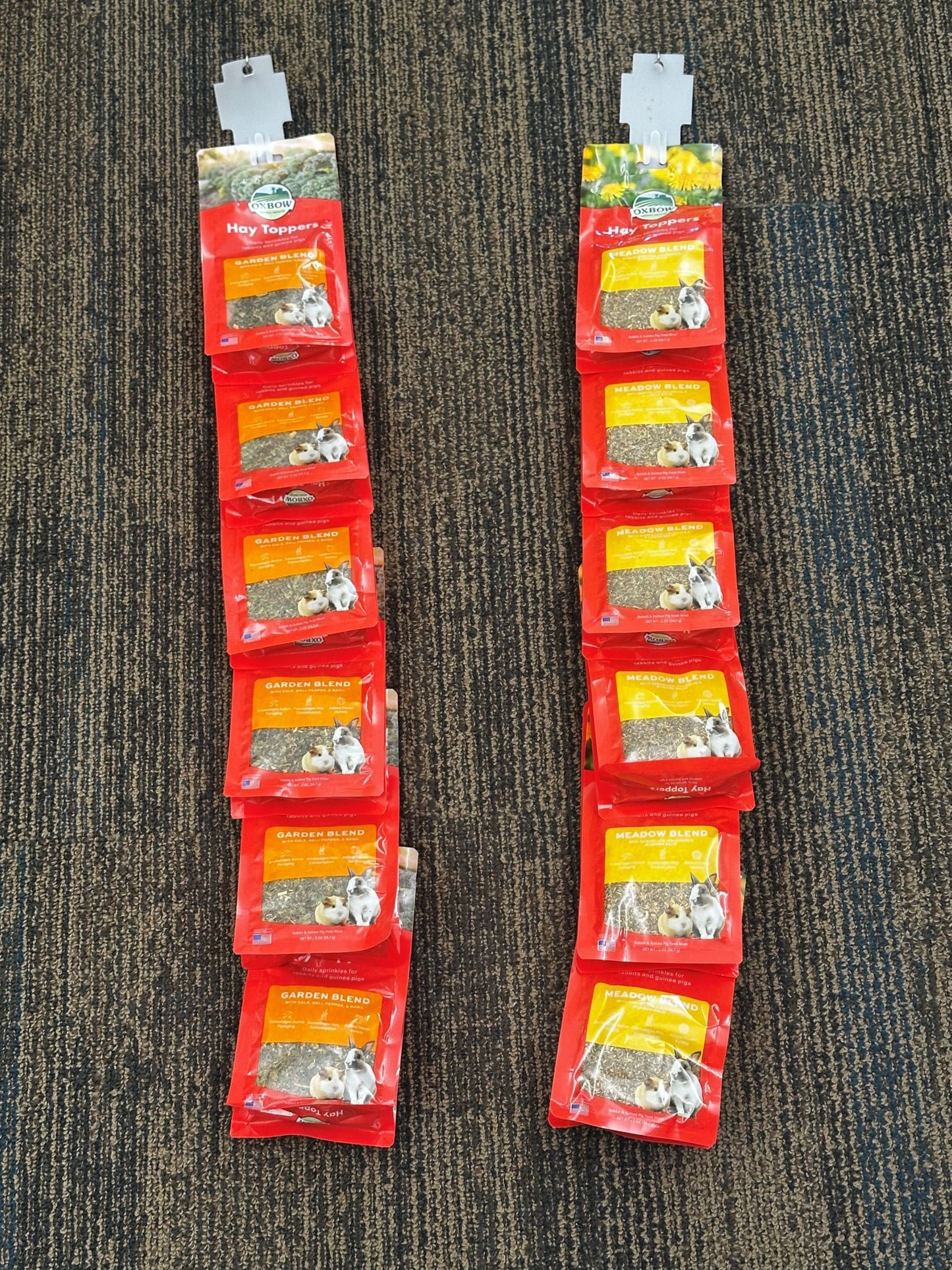 Oxbow Animal Health Small Animal Hay Toppers Clip Strip 12Pc 744845971728