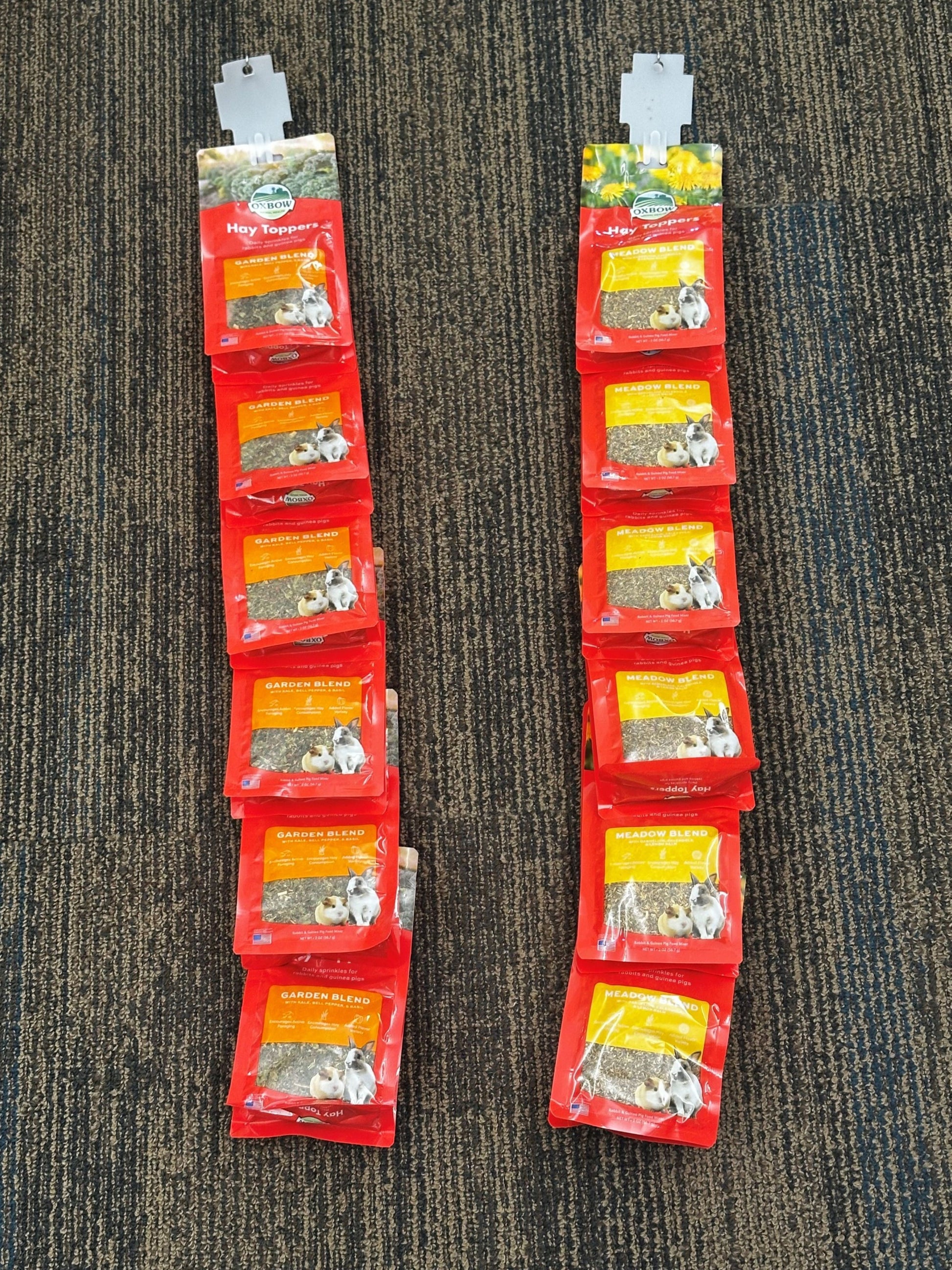 Oxbow Animal Health Small Animal Hay Toppers Clip Strip 12Pc 744845971728