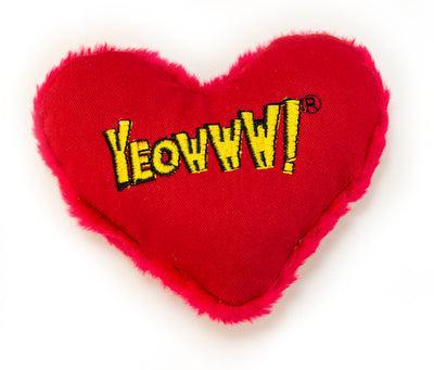 Yeowww! Hearrrt Attack Catnip Cat Toy YEOWWW! 812402000652