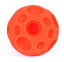 Omega Paw Tricky Treat Ball Dog Toy Orange LG 5in
