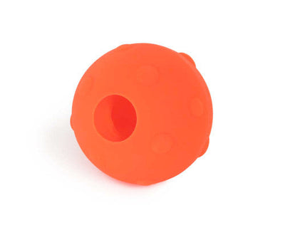 Omega Paw Tricky Treat Ball Dog Toy Orange SM