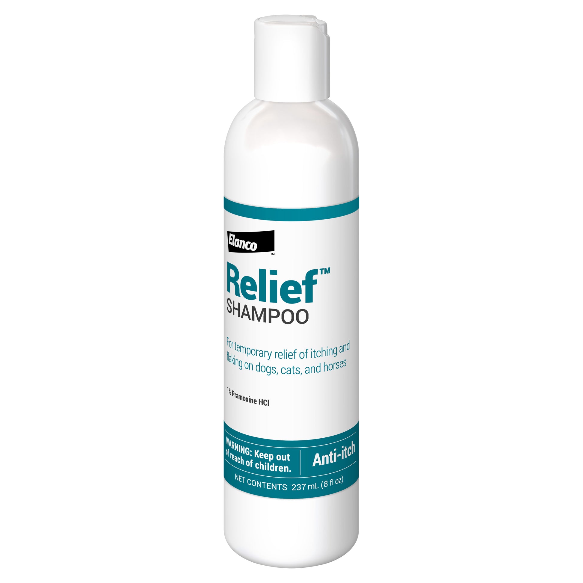 Elanco Relief Pet Shampoo w/Pramoxine & Colloidal Oatmeal 8 oz 724089834201