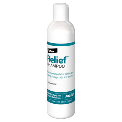 Elanco Relief Pet Shampoo w/Pramoxine & Colloidal Oatmeal 8 oz 724089834201