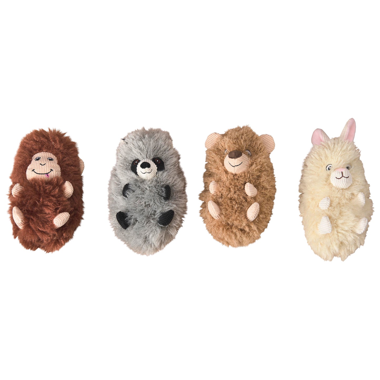 Spot Fluff Balls Dog Toy Assorted Color 8.5 in 077234549278