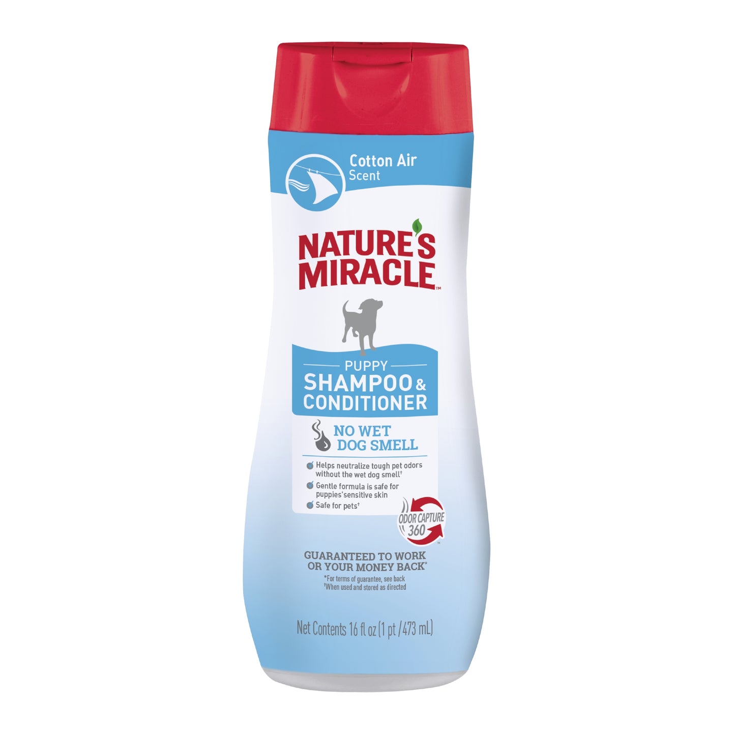 Nature's Miracle Puppy Shampoo & Conditioner Cotton Air 16 oz 018065284143