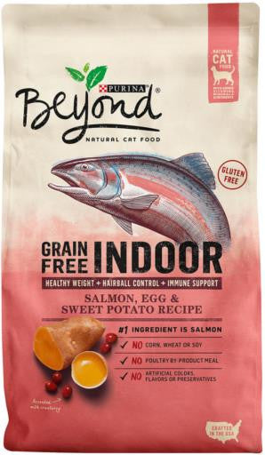 One Beyond Grain Free Salmon/Egg/Sweet Potato Indoor Cat 11lb {L - 1}178542