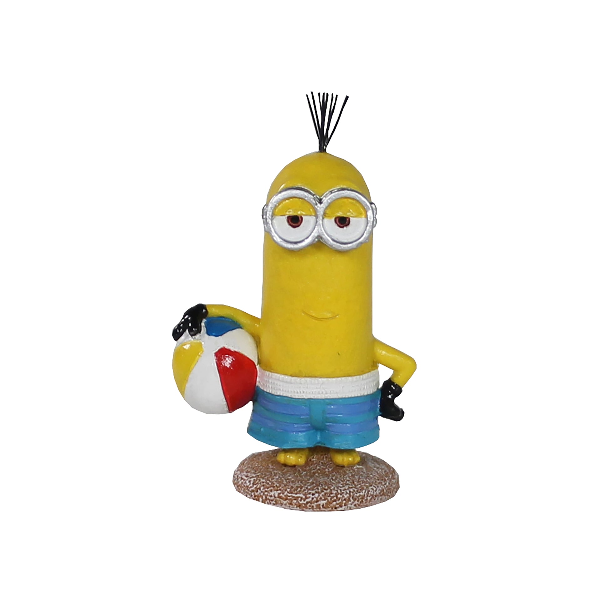 Penn-Plax Minions Beach Buddies Aquarium Ornament Kevin Mini 030172103810