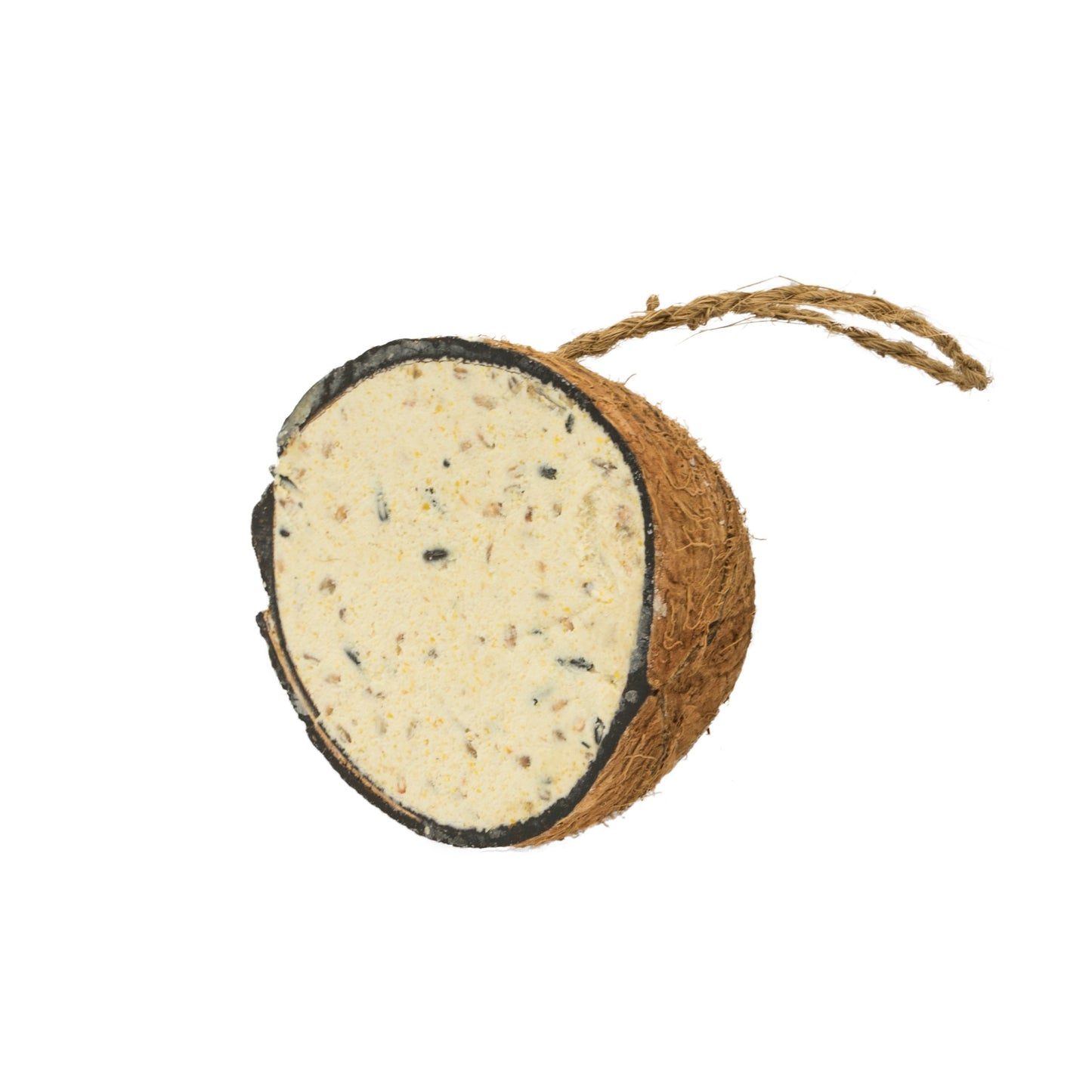 A & E Cages Garden & Fun Half Coconut w/Suet Bird Treat 200 g 644472125030