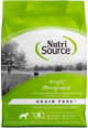 NutriSource Weight Management Grain Free Dry Dog Food Turkey 12 lb 073893299073