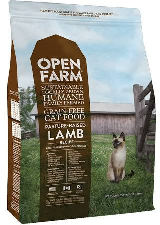 Open Farm Cat Pastured Lamb 4lb {L-x} 628451123231