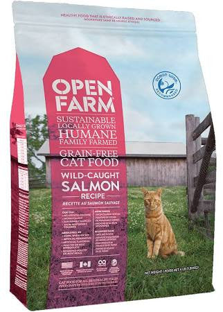 Open Farm Cat Wild Caught Salmon 4lb {L-x} 628451123248
