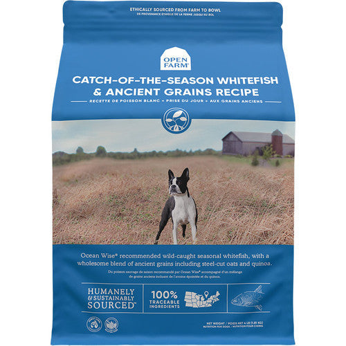 Open Farm Dog Ancient Grain Catch Of The Season Whitefish 11lb