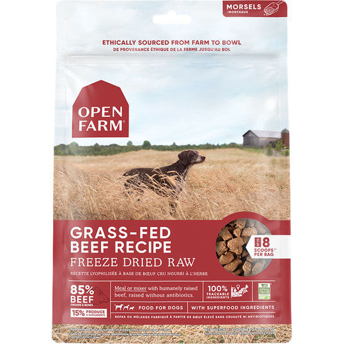 Open Farm Dog Freeze Dried Morsels Beef 3.5oz