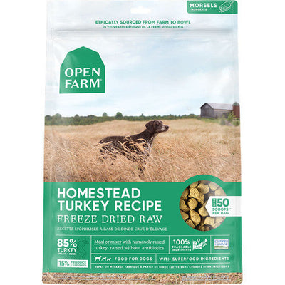 Open Farm Dog Freeze Dried Morsels Turkey 22oz