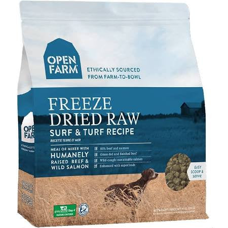 Open Farm Dog Freeze Dried Surf & Turf 13.5oz {L + x}