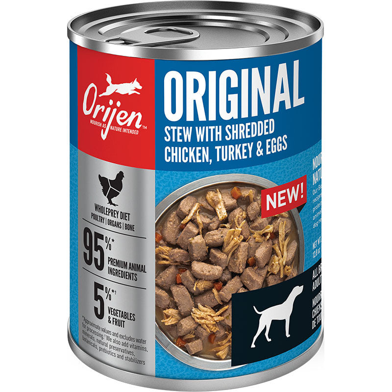 Orijen Dog Grain Free Stew Original 12.8oz 064992716189