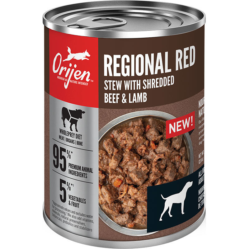 Orijen Dog Grain Free Stew Regional Red 12.8oz 064992716219