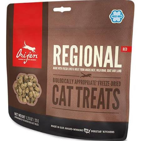 Orijen Freeze Dried Regional Red Cat Treats-1.25-oz-{L+x} 064992683122
