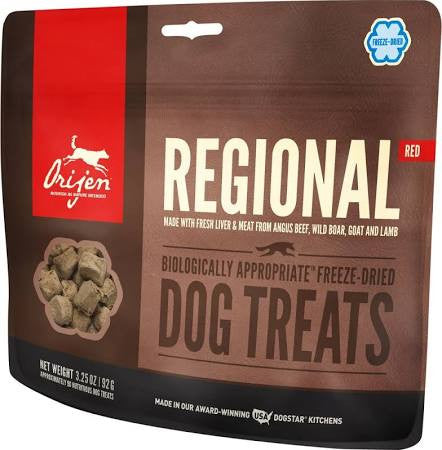 Orijen Freeze Dried Regional Red Dog Treats-1.5-oz-{L+x} 064992585150