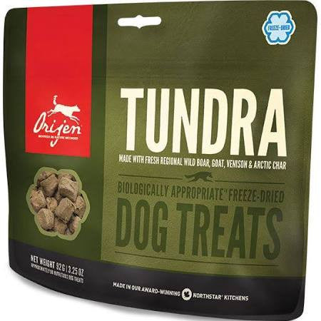 Orijen Freeze Dried Tundra Dog Treats-3.25-oz-{L+x} 064992586928
