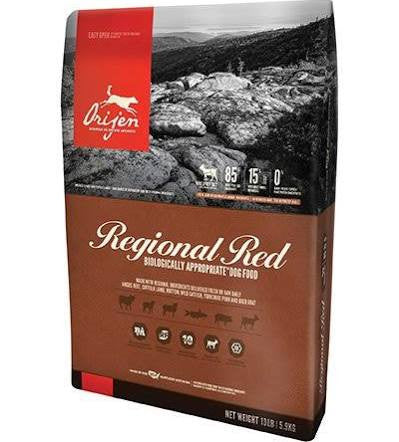Orijen Regional Red Dry Dog Food-4.5-lb-{L+x} 064992105457