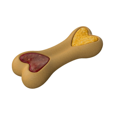 Spot Pow Duo Bones Dog Treats Chicken & Duck 2 pk 077234077191