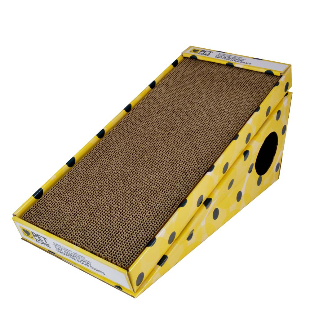 OurPets Alpine Scratcher and Climb Brown, Yellow