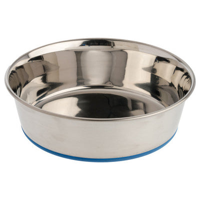 OurPets Premium Stainless Steel Dog Bowl Silver 3 Quarts