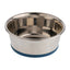 OurPets Premium Stainless Steel Dog Bowl Silver .75 Pint