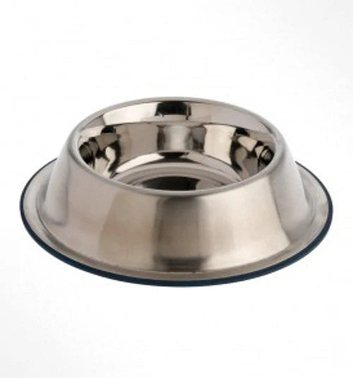 OurPets Premium Stainless Steel Non-Tip Dog Bowl MD