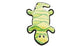 Outward Hound Invincible Gecko 4 Squeaker Red/Orange {L + b}006798 - Dog