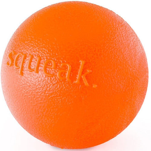 Outward Hound Squeak Ball Dog Toy Orange