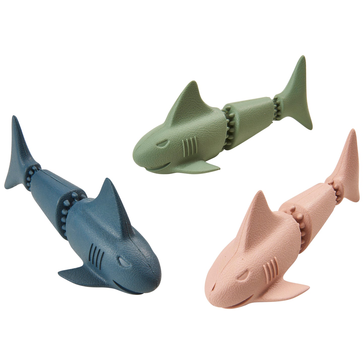 Spot Love The Earth Shark Dog Toy Assorted Color 7 in 077234548479