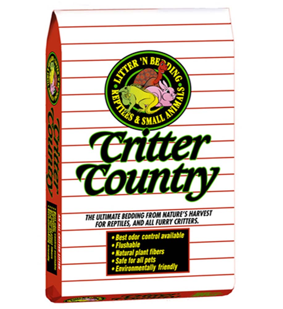 Mountain Meadows Pet Products Critter Country Bedding/Litter for Reptile and Small Animal White 5 lb 017488500052