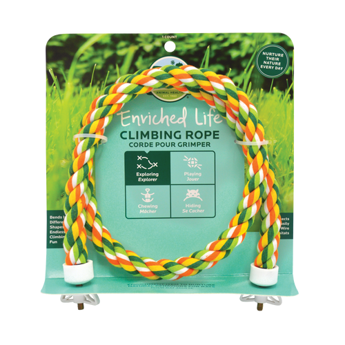 Oxbow Animal Health Enriched Life Climbing Rope Small Toy One Size - Small - Pet