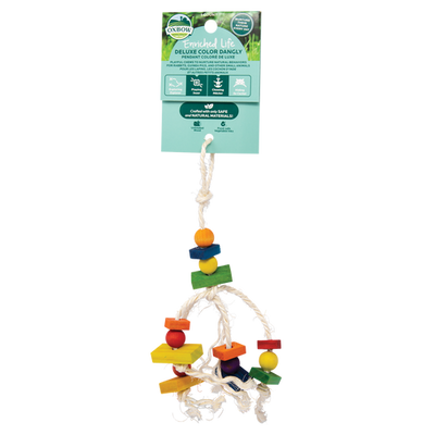 Oxbow Animal Health Enriched Life Deluxe Color Dangly Small Toy One Size - Small - Pet