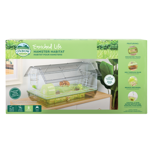 Oxbow Animal Health Enriched Life Hamster Habitat One Size - Small - Pet