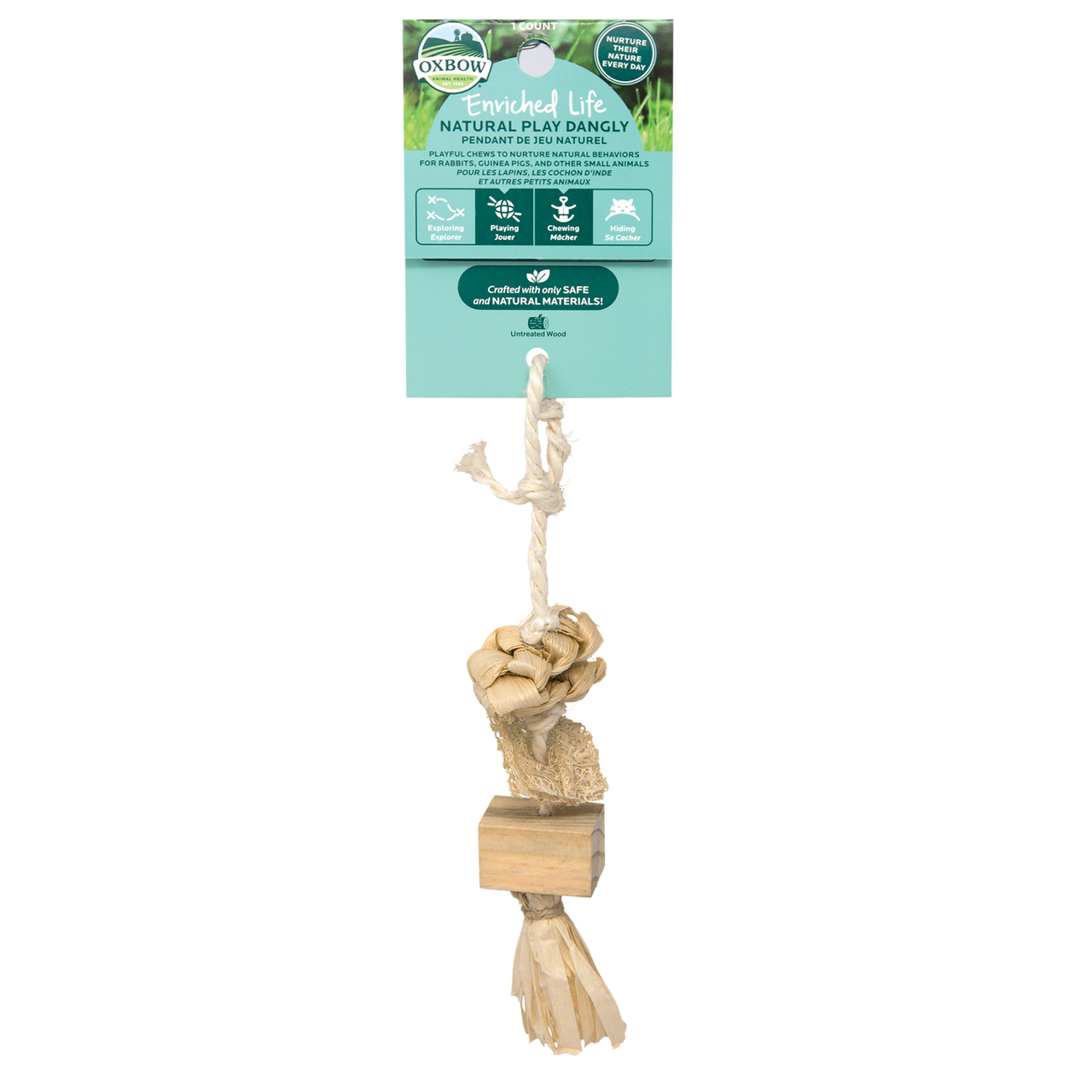 Oxbow Animal Health Enriched Life Natural Play Dangly Small Animal Toy One Size