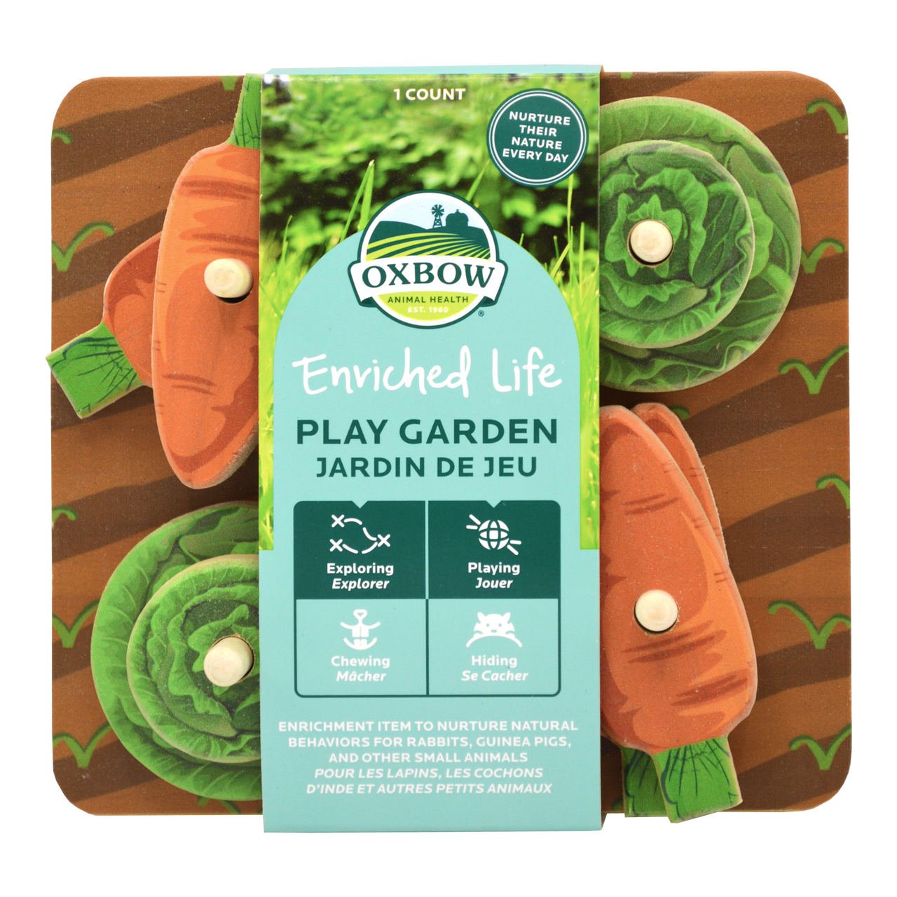 Oxbow Animal Health Enriched Life Play Garden Small Animal Chew One Size