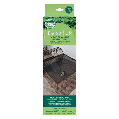 Oxbow Animal Health Enriched Life Play Yard Mesh Cover LG - Small - Pet
