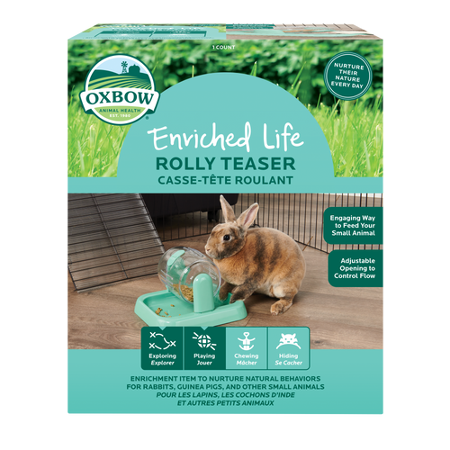 Oxbow Animal Health Enriched Life Rolly Teaser Small Toy One Size - Small - Pet