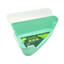 Oxbow Animal Health Enriched Life Small Corner Litter Pan w/Removable Shield Mint Green One Size - Small - Pet