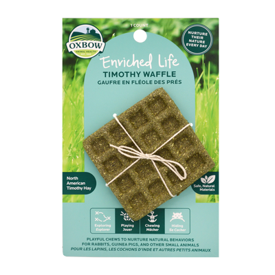 Oxbow Animal Health Enriched Life Timothy Waffle Small Animal Chew One Size