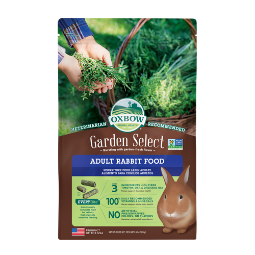 Oxbow Animal Health Garden Select Adult Rabbit Food 4lb - Small - Pet