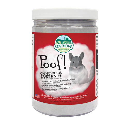 Oxbow Animal Health POOF! Chinchilla Dust Bath 2.5lb - Small - Pet