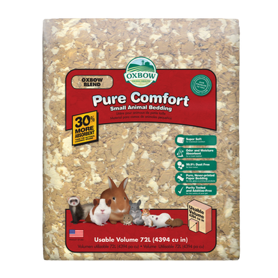 Oxbow Animal Health Pure Comfort Small Bedding Blend 72L - Small - Pet