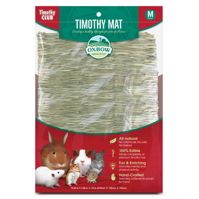 Oxbow Animal Health Timothy CLUB Timothy Hay Small Animal Mat MD