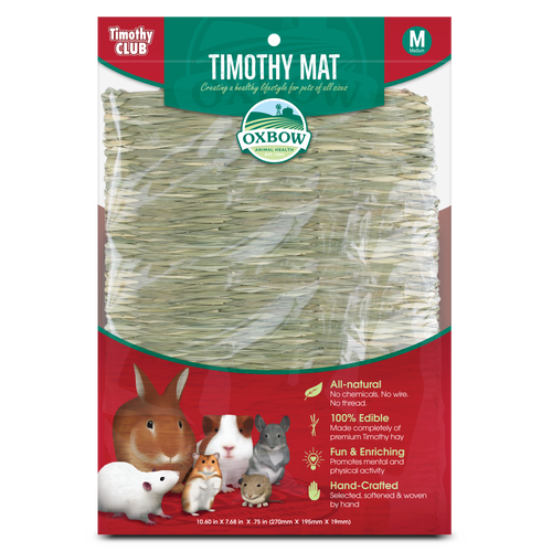 Oxbow Animal Health Timothy CLUB Hay Small Mat MD - Small - Pet