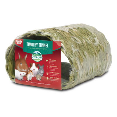 Oxbow Animal Health Timothy CLUB Hay Small Tunnel Tan One Size - Small - Pet